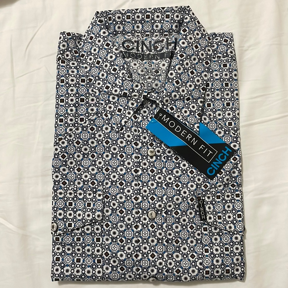Cinch Modern Fit long sleeve NEW WITH TAGS size S